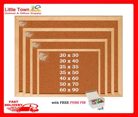 Sizes Of Cork Board