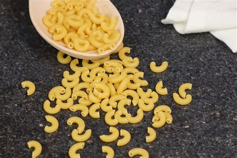 sizes of elbow macaroni