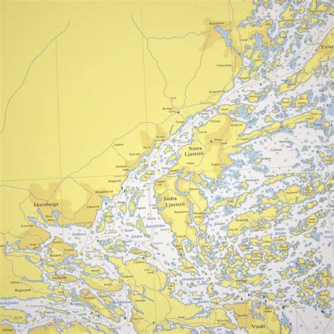 Sjökort Över Stockholms Skärgård Europa Karta