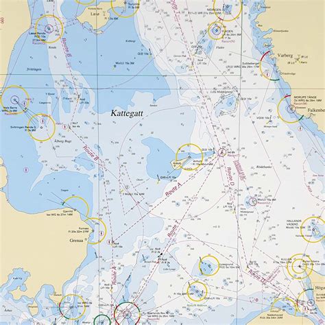 Sea Chart 92 Kattegatt Wall Mural & Photo Wallpaper Photowall