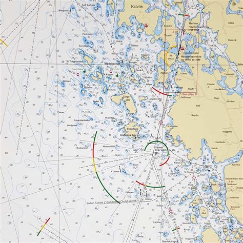 Sjökort Fjällbacka Skärgård Europa Karta
