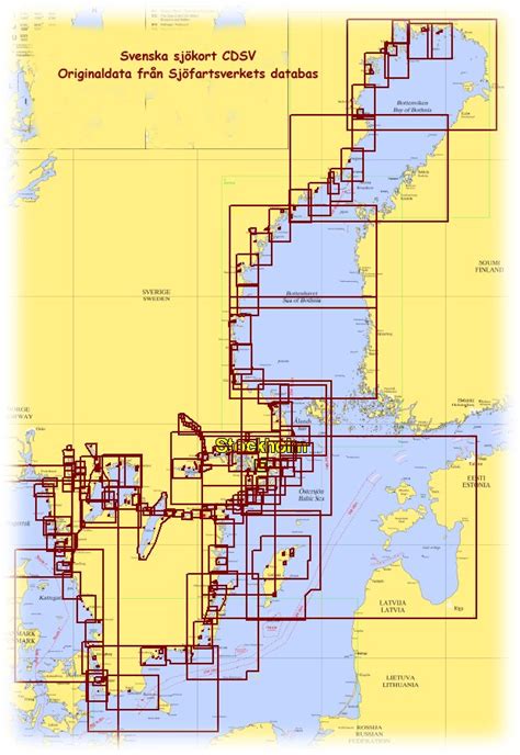 Papperssjökort Kartkungen Sjökort papper från Sjöfartsverket