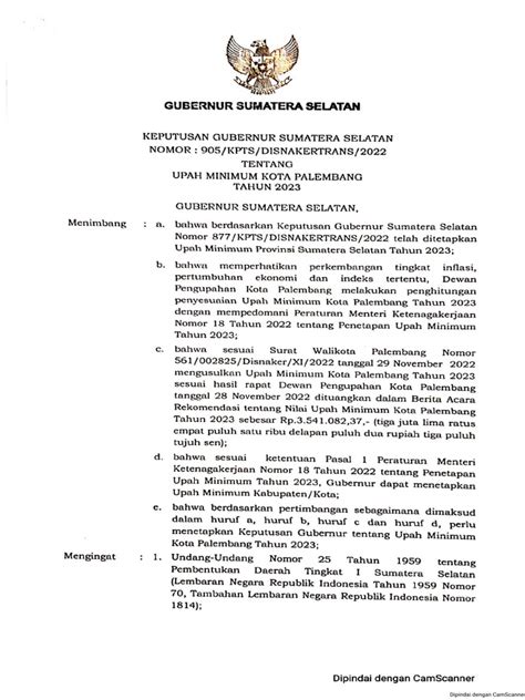 sk umk kota palembang 2023 pdf