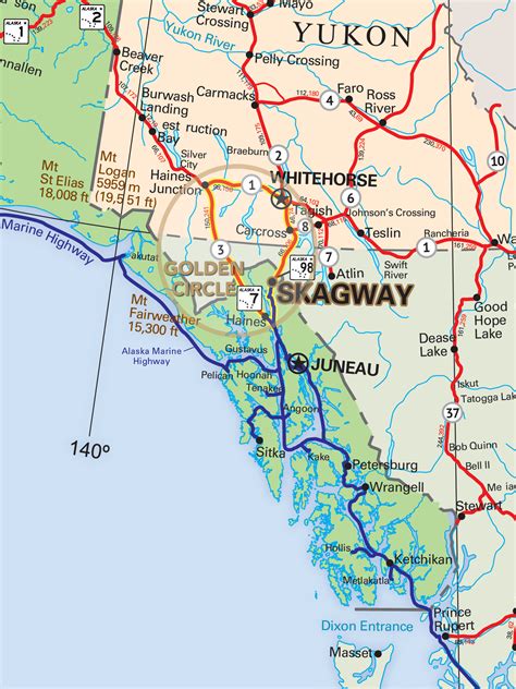 Skagway On Map