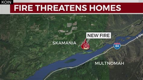 skamania county fire map