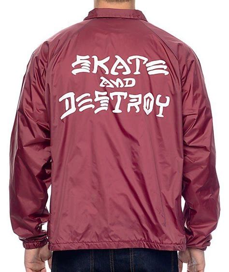 skate and destroy coach jacket