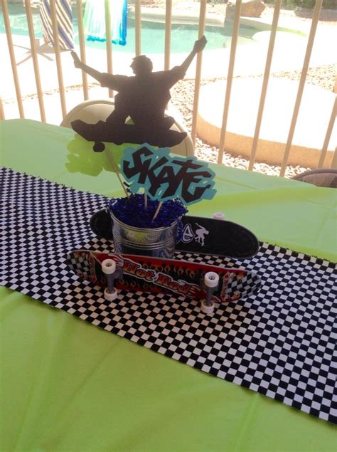 Skateboard Party Theme