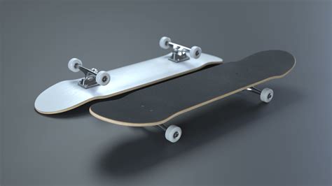 Skateboard Rack 3D Model