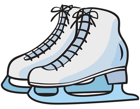 Skates Printable Clip Art