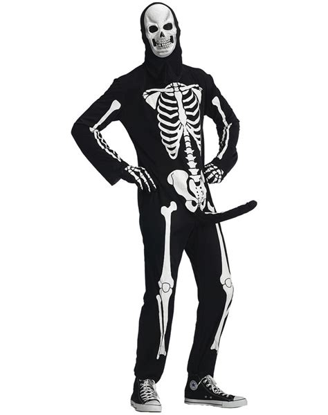 Skeleton Bodysuit Men Costume Adult Fancy Scary Dress Up Halloween Party Outfit eBay