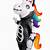 skeleton unicorn costume
