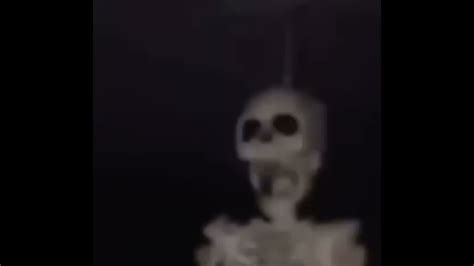 skeleton on a fan meme gif