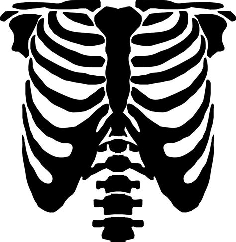Skeleton Tshirt Printable Template