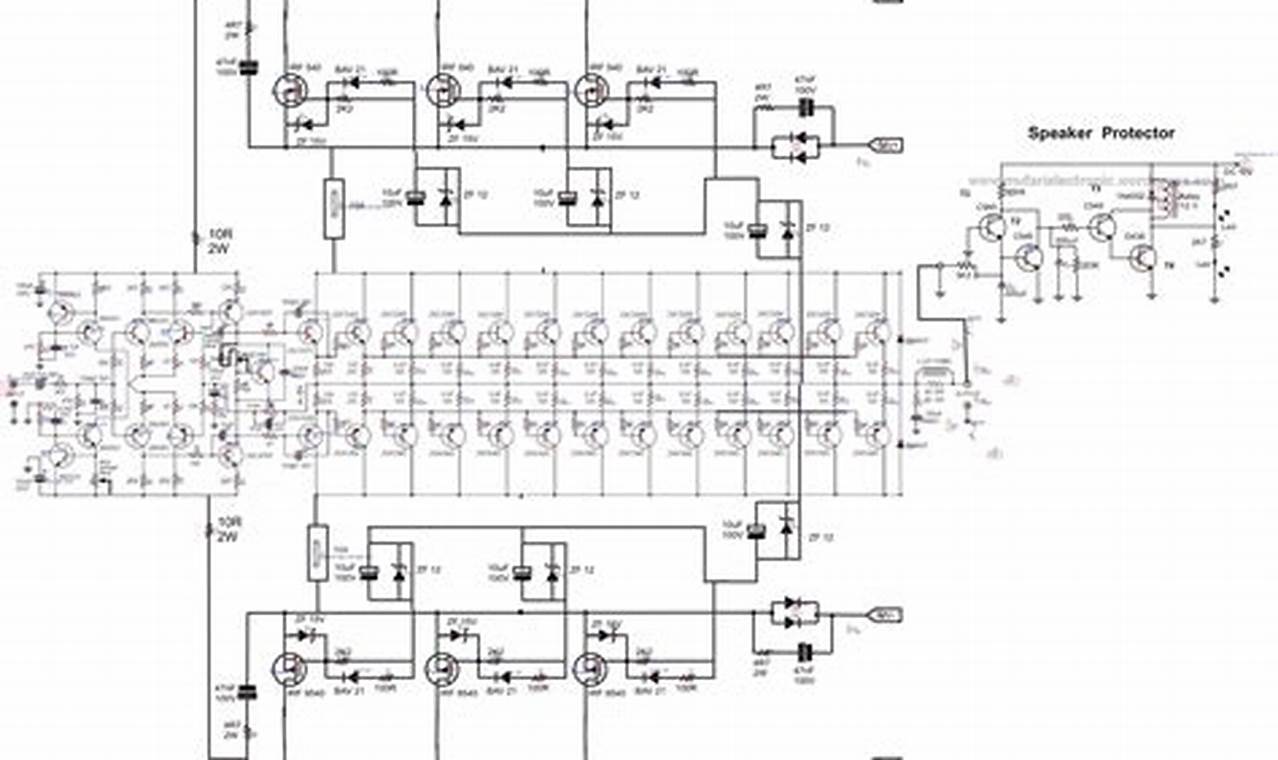 Panduan Lengkap Skema Rangkaian Power Amplifier Class H