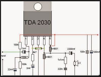 Panduan Skema Ampli TDA2030 Non CT: Merakit Audio Berkualitas Tinggi