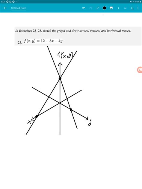 Free Sketch The Graph And Draw Several Vertical And Horizontal Traces For Kids