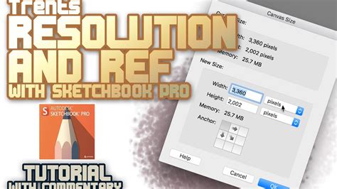 Sketchbook App Resolution