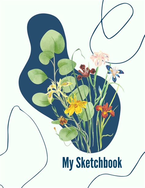 Sketchbook Cover Template
