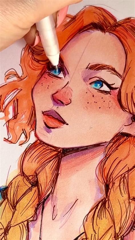 Sketchbook Marker Artwork