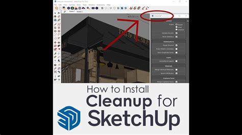 Sketchup Cleanup Tool