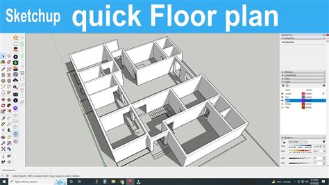 Sketchup Floor Plan Tutorial The Floors