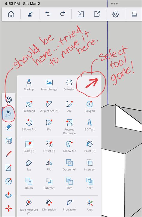 Sketchup Toolbar Gone