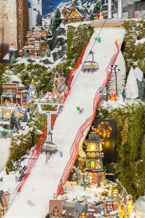 Christmas Village Ski Slope