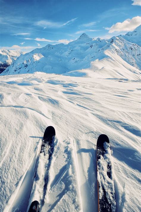Ski Aesthetic Mountains