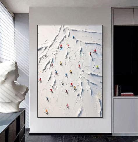 Ski Art Canvas