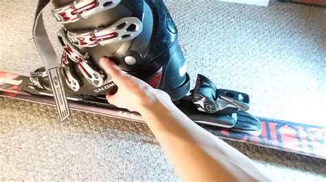 Ski Binding Size Adjustment