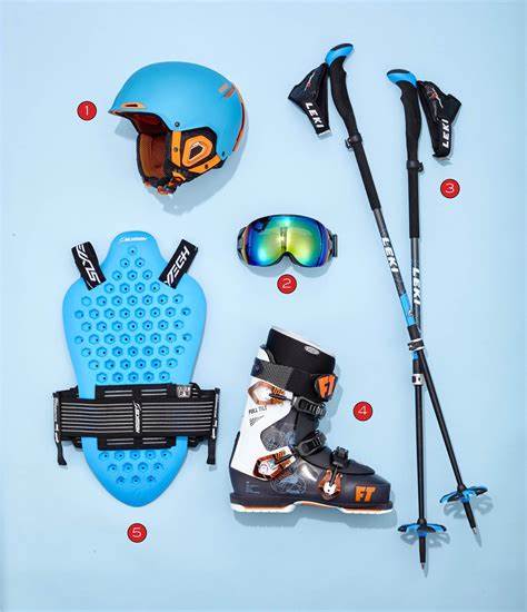 ski gear and equipment