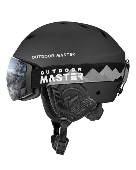 Ski Helmet Goggle Combo