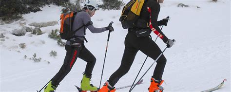 Hiking Ski Uphill Alone In The Alps Stock Photo Download Image Now