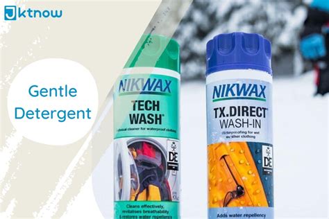 ski jacket washing detergent