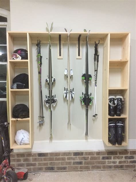 ski storage cabinet