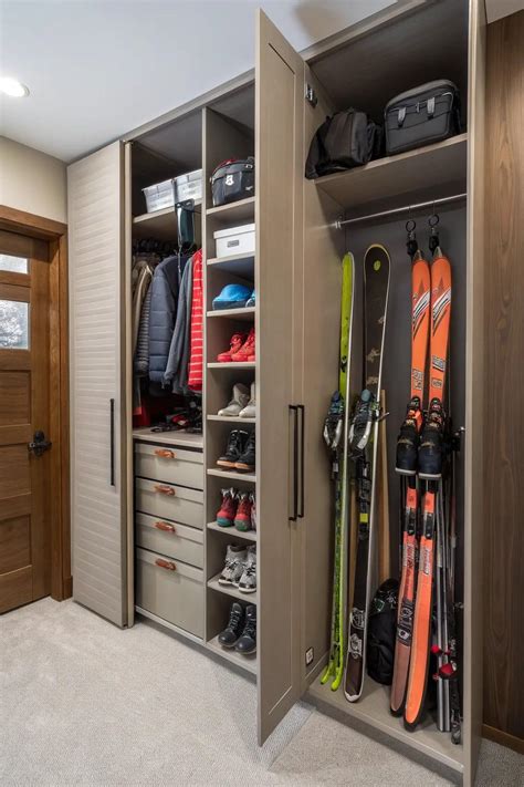 Ski Storage Closet