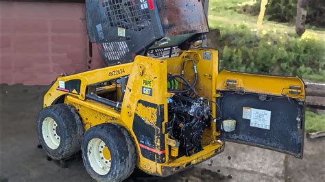 Skid Steer Engine Swap