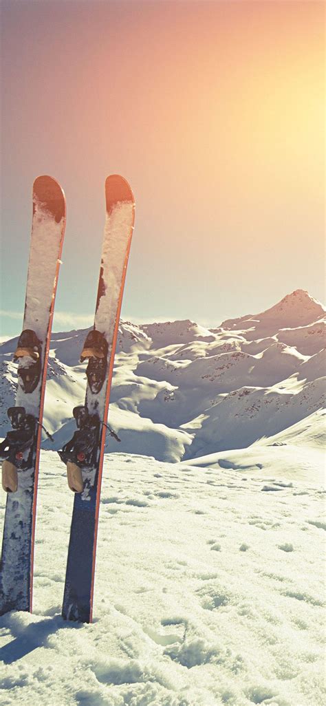 Skiing Background Iphone