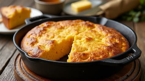 Skillet Cast Iron Cornbread