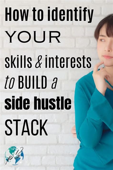 skills and interests for side hustles