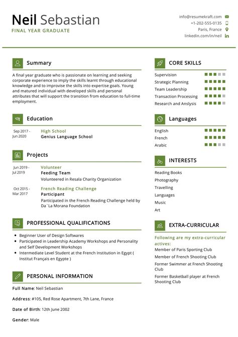 skills to write in cv for freshers