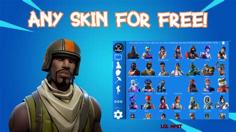 Fortnite Skin Changer (LOBBY) by Lol Myst Free download on ToneDen