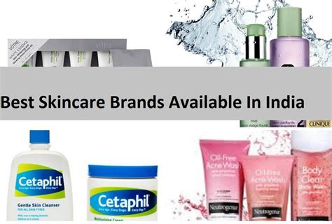 skin care brands in india