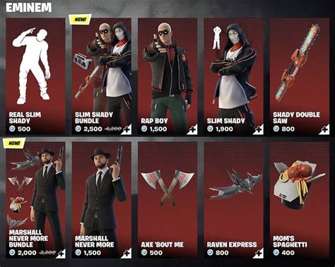 skin do eminem fortnite