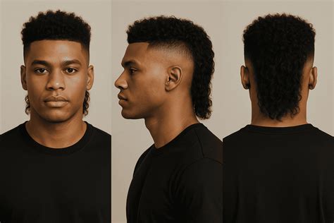 skin fade mullet