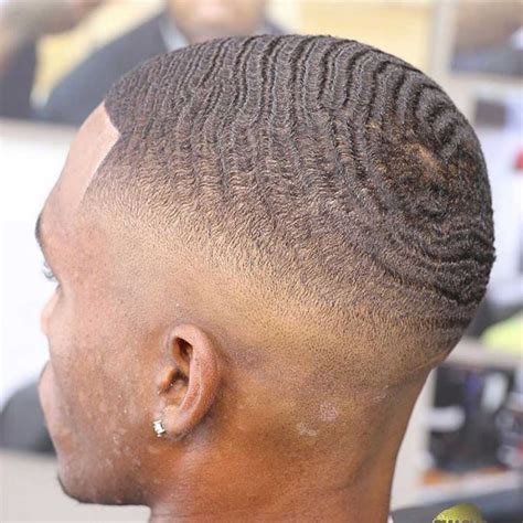 skin fade with waves