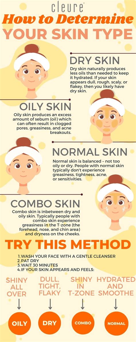 Skin Types Infographic