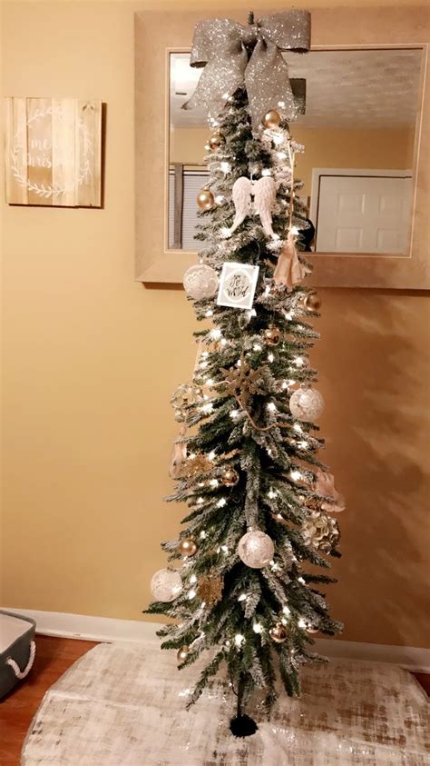 Skinny Christmas Tree: The Perfect Space-Saving Solution For A Cozy Holiday Home