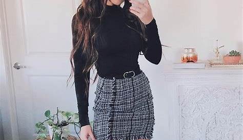 10 Winter Skirt Outfit Ideas To Copy Now BelleTag