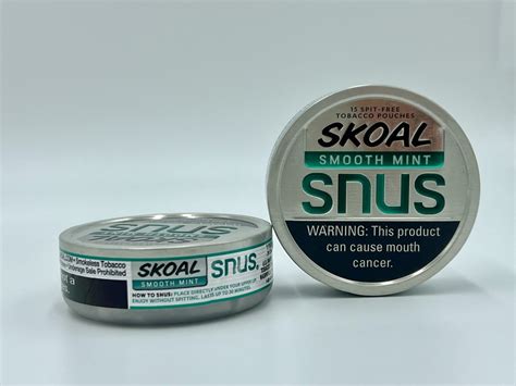 skoal snus smooth mint